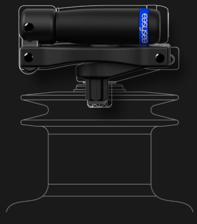 The world's first foldable winch handle  + Faster maneuvers  + Always ready to use  + Save space on your boat