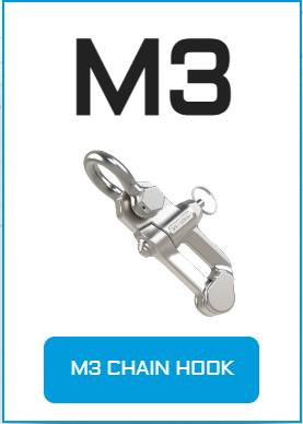 M3 Chain Hook - Heavy Duty Marine Hook